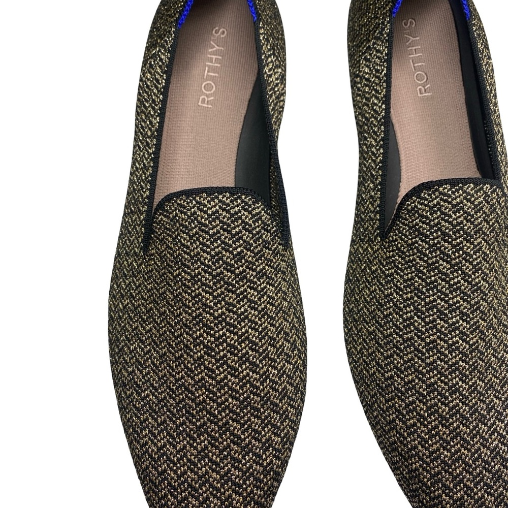 Rothy's Women’s Black and Tan Slip-Ons - Picture 6 of 10